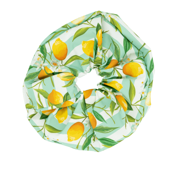 Lemon pie scrunchie