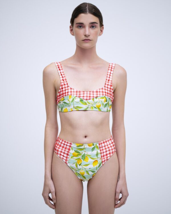 Lemon-pie swimsuit